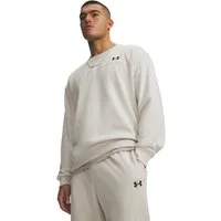 Under Armour® Sweatshirt UA RIVAL LW CREW lockere Oversized-Passform, für Sportmode und aktive Freizeit