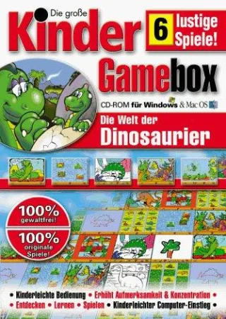 Kinder Gamebox - Die Welt der Dinosaurier [für PC]