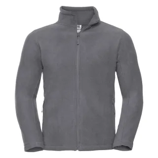 Russell - Fleecejacke Durchgehender Reißverschluss für Herren - Für Außen (Grau unifarben)