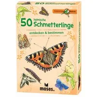 Moses. Verlag Spiel Expedition Natur heimische Schmetterlinge Kartenspiel