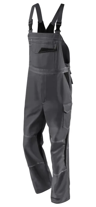KÜBLER IMAGE DRESS NEW DESIGN Latzhose anthrazit/schwarz 64 - 3347 3411-9799-64