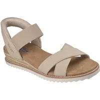 Skechers DESERT KISS-GOLDEN LILY Sandale Sommerschuh, Urlaubsschuh, Sandalette mit Memory Foam