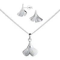 ALEXANDER YORK Schmuckset 925 Sterling Silber, $-tlg. (4-tlg), 925 Sterling Silber
