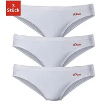 s.Oliver Bikinislip (3er-Pack) aus elastischer Baumwoll-Qualität