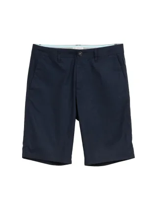Tom Tailor - Slim Chino Shorts mit Leinenanteil sky captain blue - Gr. - 31
