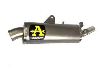 Sport Auspuff Arrow Indy Race TITAN Ducati Desert X 950 Bj.2022-2025 EURO5 eintragungsfrei +ABE