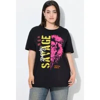 Angel of Style T-Shirt T-Shirt Boxy Fit Statement/Tigerkopf Motiv