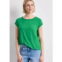 STREET ONE T-Shirt mit U-Boot-Ausschnitt