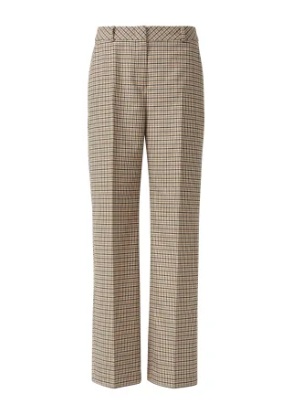 comma - Hose beige/mehrfarbig - Gr. - 38