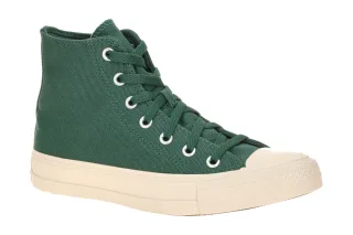 Converse A13259C CTAS-Hi Gr?n Branch Out/Natural Ivory High Sneaker Unisex Sc...
