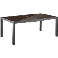 MERXX Gartentisch Amalfi, je nach Variante auf 180-240cm ausziehbar