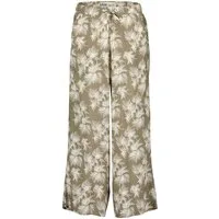 Blue Seven Strandhose 186198 Damen Hose mit floralem Allover-Print - Sommerhose mit weitem Bein