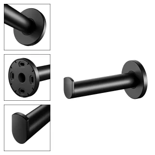 KEUCO Plan Black Selection Ersatzrollenhalter, schwarz matt, 14963370000 14963370000