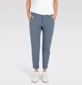 MAC - MAC JEANS - CHINO, Authentic stretch gabardine blau - Gr. - 42