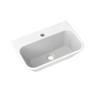 Hewi Mineralguß-Waschtisch 950.12.101 51x35cm, weiß