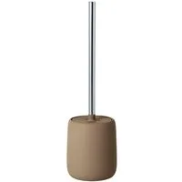 blomus WC-Reinigungsbürste -SONO- Toilettenbürste & Halter, Badaccessoire, WC, Keramik, Soft-Touch, Silikondeckel