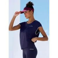 Copenhagen Studios Funktionsshirt mit weitem Armausschnitt