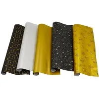 hrb Geschenkpapier Geschenkpapier Weihnachten - 5 Stück à 2m, Weihnachtspapier, 5 verschiedene Motive