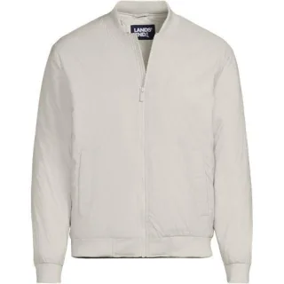 Leichte WANDERLITE Bomberjacke für Herren, Herren, size: regular, Beige, Elasthan/Nylon-Mischung, by Lands' End