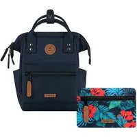 CABAIA Rucksack XS Reykjavik (Set, inkl. 2 auswechselbaren Vordertaschen), Tagesrucksack mit austauschbaren Vordertaschen
