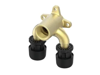 Tece logo-Ax U-Doppelwandscheibe Dimension 20 x Rp 1/2", Siliziumbronze, 8803702 8803702