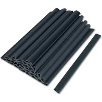 FIVMEN Klebe-/Klemmset PVC Sichtschutzstreifen Befestigungsclips Sichtschutz Klemmstreifen, PVC sichtschutzstreifen, (50-tlg), 50 Stück, Anthrazit