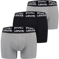 Levi's® Boxershorts LEVIS Men Repeat Logo Boxer 3P (Spar-Pack, 3-St., 3er-Pack)