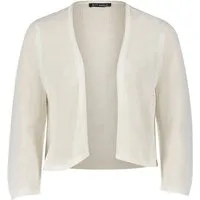 Betty Barclay Strickjacke Strickjacke Kurz 3/4 Arm