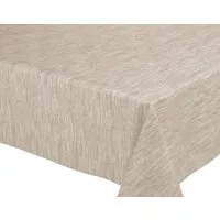 Beautex Tischdecke Wachstuchtischdecke Georginias Beige abwischbar Garten Tischdecke (1-tlg)