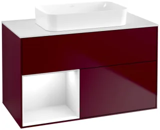 Villeroy & Boch Waschtischunterschrank Finion G65 1000x603x501mm Wandbel WT mit., G651GFHB G651GFHB