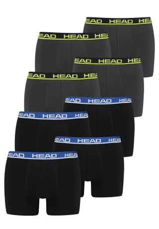 Head Herren Basic Boxer Pant Shorts Unterwäsche Unterhose 8 er Pack