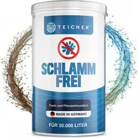 Teicher Teichpflege Teichschlamm Entferner – Natürliche Reinigung mit Sauerstoff, sichtbare Ergebnisse nach schon 30 Minuten