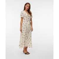 Vero Moda Sommerkleid VMJOAN S/S 7/8 SHIRT DRESS WVN BTQ Viskosemischung