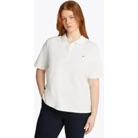 Tommy Hilfiger Curve Poloshirt CRV 1985 REG PIQUE POLO SS in großen Größen, Piqué-Qualität