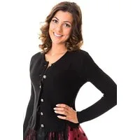 Trachtl Trachtenjacke JACKE - TRACHTENJACKE IN SCHWARZ (ORIGINAL TRACHTL) 44