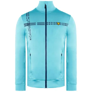 Lyle & Scott Counter Stripe Herren Hellblau Midlayer
