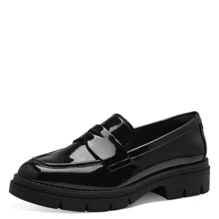 Tamaris - Da.-Slipper black patent - Gr. - 41