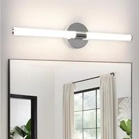ZMH LED Spiegelleuchte 60CM lampe LED-8W 4000K Modern Wandleuchte für Keller Küche, Augenschutz, Einfache Installtion, LED fest integriert, Neutralweiß, LED-zimmerleuchte mit angenehmem Licht schrank