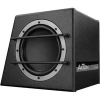 Axton ATB20A 20cm Aktivsubwoofer mit Passivmembram Auto-Subwoofer (100 W, max.: W 25 cm)