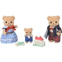 Sylvanian Families Spielfigur Biscuit Bären Familie (5851)