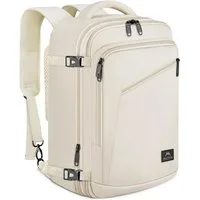 LuxusKollektion Reiserucksack Rucksack Handgepäck 40x20x25 20L 40x20x25 Beige