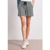 STREET ONE Shorts mit allover Print