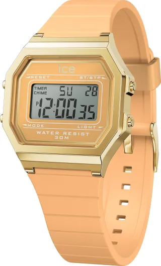 Ice Watch Ice Digit Retro - Peach Skin Peach Damen Armbanduhr 022057 -