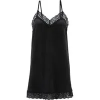 Erwin Müller Nachthemd Damen-Nachthemd Satin Uni
