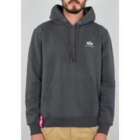 Alpha Industries Kapuzensweatshirt Hoody Small Logo Baumwollmischung, regular fit