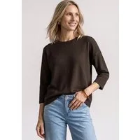 STREET ONE 3/4 Arm-Pullover 374-Arm-Shirt in Strick-Optik