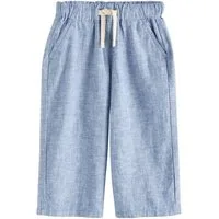 Next Schlupfhose Schlupf-Hose aus Leinenmischung, weite Passform (1-tlg)