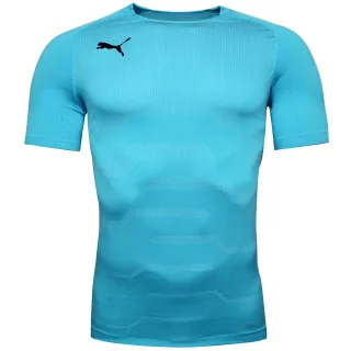 Puma Final Evoknit Torhüter Jersey Kompressions-Fitnessstudio T-Shirt 703453 08