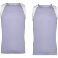 James & Nicholson Laufshirt Doppelpack Atmungsaktives Herren Running Top JN395 (Doppelpack, 2 Stück) Feuchtigkeitsregulierend, schnell trocknend, leicht und komfortabel