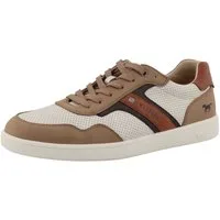 Mustang Shoes Romeo Sneaker Schnürschuh, Halbschuh, Freizeitschuh mit modischen Kontrastbesätzen